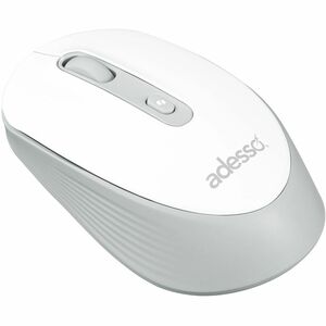 Adesso iMouse A30W Mouse - Radio Frequency - USB Type A - Optical - 4 Button(s) - White - Wireless - 9.14 m - 2.40 GHz - 1