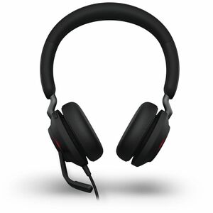 Jabra Evolve2 40 SE Wired On-ear Stereo Headset - Microsoft Teams Certification - Binaural - USB Type A, USB Type C