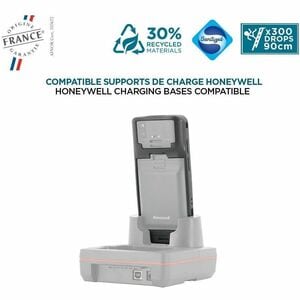 MOBILIS Protech Rugged Case for Handheld Computer - Black - Drop Resistant, Shock Resistant, Bacterial Resistant, Scratch 