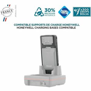 MOBILIS Protech Rugged Case for Handheld Computer - Black - Drop Resistant, Shock Resistant, Bacterial Resistant, Scratch 