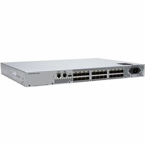 HPE SN3700B 24 Ports 64 Gbit/s Fibre Channel Switch - 24 Fiber Channel Ports - 64 Gigabit Ethernet, 32 Gigabit Ethernet - 