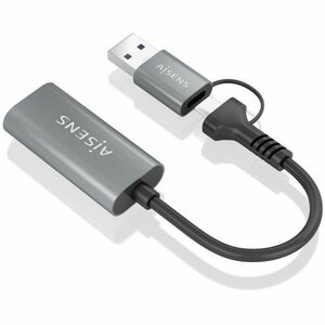 CONVERSOR ALUMINIO USB-A/M+C/M A HDMI/H 1080P 60HZ 15CM