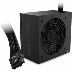 NZXT PA-7B3BB-AU ATX12V v3.1, EPS12V v2.92 Power Supply - 750 W - Black - ATX - 120 V, 230 V Input - 3.3 V, 5 V, 12 V, -12