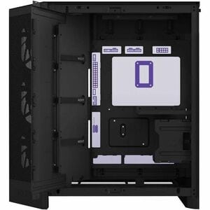 NZXT H9 Flow CM-H92FB-R1 Computer Case - ATX Motherboard Supported - Mid-tower - Tempered Glass, Steel, Galvanized Cold Ro