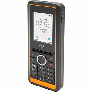 Cisco 6825 Telefone IP - DECT, Bluetooth - Montagem em parede, Tabletop - 2 x Total Line - VoIP - 5,1 cm (2") LCD TFT