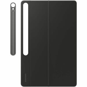 Housse/Clavier Samsung Book Cover - Porte-livres Style Samsung Galaxy Tab S10 FE+ Tablette - Noir - 202,5 mm Hauteur x 301
