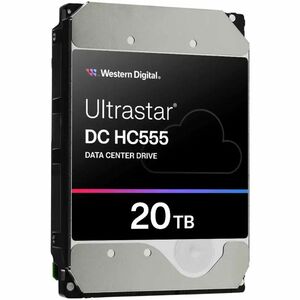 WD Ultrastar Festplatte - 3,5" Intern - 20 TB - SAS - Data Center Unterstütztes Gerät - 7200U/Min - 512e Format