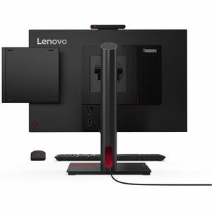 Lenovo ThinkCentre M75q Gen 5 12RQ0024AU Desktop Computer - AMD Ryzen 7 PRO 8700GE - 16 GB - 512 GB SSD - Tiny - Black - A