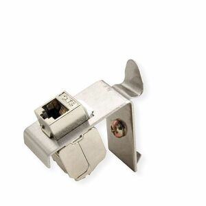 Roline Befestigungsadapter für Keystone-Modul - Silber - Edelstahl, Plastik - 1