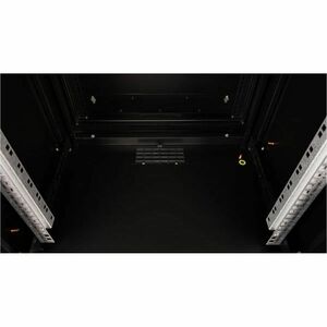 Roline 12U Wandmontierbar Geschlossener Schrank Rackschrank für Netzwerk-Geräte450 mm Rack Depth - Schwarz - Gummi, Blech,