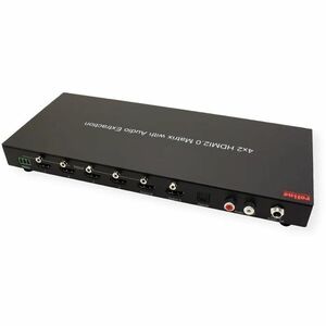 HDMI MATRIX 4K60HZ 4 X 2 MIT AUDIO EXTRAHIERUNG