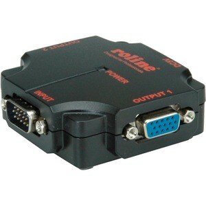 Roline Videoadapter - 1 - 1920 x 1440 Supported - Schwarz