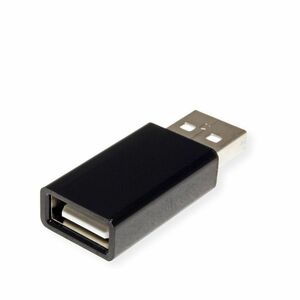 Roline Datentransferadapter - 1 - Anschluss 1: USB A, Stecker - Schwarz