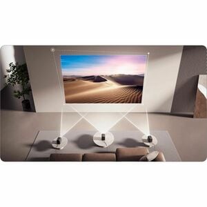 Xiaomi XMTYY03FMG LCD Projector - Ceiling Mountable, Portable - Black - Front, Ceiling - 1080p - 200 lm - HDMI - USB - Wir