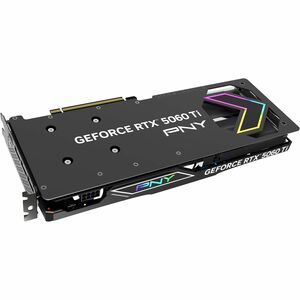 PNY NVIDIA GeForce RTX 5060 Ti Graphic Card - 16 GB GDDR7 - 2.69 GHz Boost Clock - 128 bit Bus Width - PCI Express - Displ