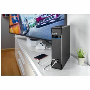 Eaton 3P Ellipse UPS. UPS topology: Standby (Offline), Output power capacity: 1.7 kVA, Output power: 1040 W. AC outlet typ