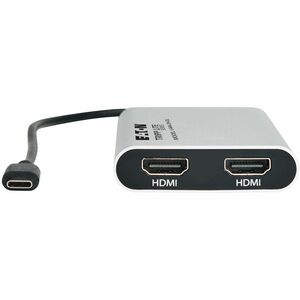 Tripp Lite series U444-2H-DL A/V Adapter - TAA Compliant - 1 x Usb 3.2 (gen 1) type c - male - 2 x Hdmi 1.4 digital audio/