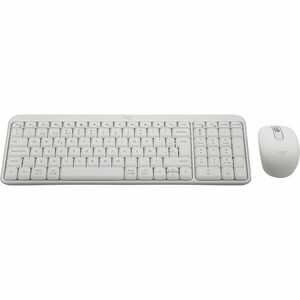 Logitech MK250 Keyboard & Mouse - QWERTY - Spanish - Mechanical Wireless Bluetooth Keyboard - Keyboard/Keypad Color: Off W