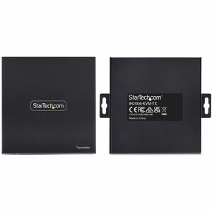 StarTech.com KVM Extender Transmitter - Wired - 4K - 3840 x 2160 Maximum Video Resolution - 1 x Network (RJ-45) - 2 x USB 