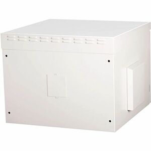 Roline 7U Wall Mountable, Pole Mountable Enclosed Cabinet Rack Cabinet for Networking535 mm Rack Depth - Light Grey - Stee