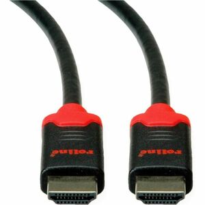 Roline 1 m HDMI A/V Cable - Cable for Audio/Video Device - First End: 1 x 19-pin HDMI 2.1 Type A Digital Audio/Video - Mal