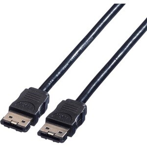 Roline 50 cm eSATA Data Transfer Cable - 1 - Cable for Hard Drive - First End: 1 x 7-pin eSATA - Male - Second End: 1 x 7-