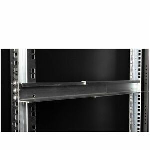 Roline Rack-mountable Rack Sliding Rail for Networking, Server, Enclosure, Cabinet - Silver - Galvanized Steel - 100 kg Ma