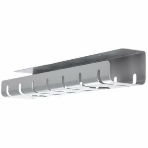Roline Cable Organizer - Silver - 2 Piece Pack - Cable Tray - 1.1 m Length - Aluminium