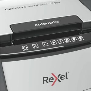 Rexel Optimum AutoFeed+ 150M Paper Shredder - Continuous Shredder - Micro Cut - for shredding Credit Card, Paper - P-5 - 2