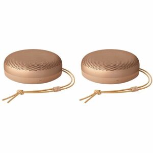 B&O Beosound A1 3rd Gen Portable Bluetooth Speaker System - 60 W RMS - Honey Tone - 54 Hz to 20 kHz - Battery Rechargeable