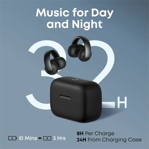 soundcore AeroClip | Open-Ear Clip-On Earbuds with Adaptive Comfort - Stereo - True Wireless - Bluetooth - Open-ear, Earbu