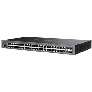 Omada Omada 48-Port Gigabit Stackable Lite L3 Managed Switch with 4× 10G Slots - 48 Ports - Manageable - Gigabit Ethernet,