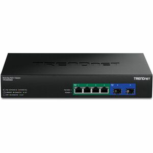 TRENDnet TPE-BG5062 4 Ports Ethernet Switch - 2.5 Gigabit Ethernet, 10 Gigabit Ethernet - 2.5GBase-T, 10GBase-X - 2 Layer 