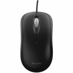 Incase Designed by Microsoft Mouse - USB Type A - Optical - Black - Cable - Scroll Wheel - Symmetrical