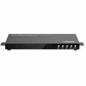 Value Audio/Video Switchbox - Cable - 3840 x 2160 - 4K - 2160p - 4 Input Device - 2 Display - Projector, TV - 1 x USB - 4 
