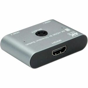 Value Audio/Video Switchbox - Cable - 3840 x 2160 - 4K, 4K UHD, 2K - 2160p - 2 Input Device - 2 Display - Monitor, TV, Pro