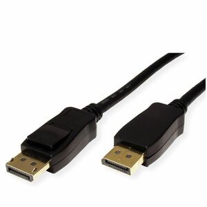 Value 3 m DisplayPort A/V Cable - Cable for Ultrabook, TV, Projector - First End: 1 x DisplayPort 1.4 Digital Audio/Video 