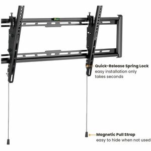 Value Wandhalterung für LCD-Monitor - Schwarz - Waagerecht - 1 Unterstützte(r) Display(s)Bildschirmgröße: 109,2 cm bis 228