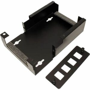 Value Kabelbündler - Schwarz - Kabelmanagement-Box - 1U Rack Height - Stahl