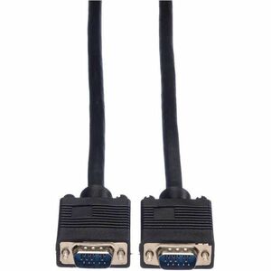Value 3 m VGA Videokabel - Cable for Videogerät, Monitor, Grafikkarte, Splitter, Verstärker - Abschirmung - 28 AWG - Schwarz
