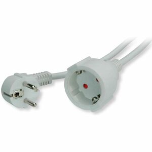 Value Verlängerungskabel - 10 m - Deutschland, Österreich, Niederlande - CEE 7/7 / CEE 7/3 - 250 V AC / 16 A, 230 V AC - Weiß