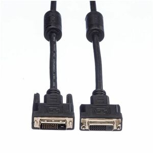 Value 3 m DVI-D Videokabel - Cable for Monitor, Grafikkarte, Videogerät - Verlängerungskabel - Unterstützt bis zu1920 x 12