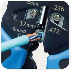 Value Crimpwerkzeug - Blau, Schwarz - Metall - 581 g - Isoliert - 10