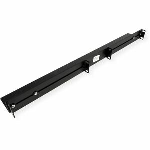 Value Rackschiene für Schrank - Schwarz - 90 kg Maximale Gewichtskapazität