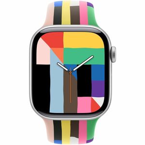 Apple 42mm Pride Edition Sport Band - M/L - Adjustable - Medium (M)/Large (L) - Pin-and-tuck Attachment - Pride Edition - 