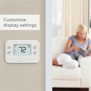 Honeywell Home X1N Non-Programmable Thermostat for Heating and Cooling Systems - For Home