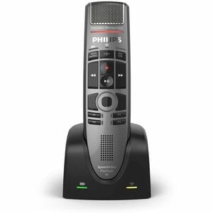 Philips SpeechMike Premium Air SMP4000 Digital Voice Recorder - [Built-in] Microphone, Speaker - Electret Condenser Microp