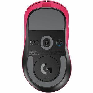 Logitech G PRO X SUPERLIGHT 2 DEX 游戏鼠标 - 无线电频率 - USB 2.0 Type A - 5 按钮 - 粉 - 有线/无线 - 2.40 GHz - 可充电 - 44000 dpi - 滚轮 - 右旋转