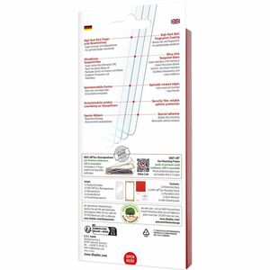 Displex Real Glass 10H, 9H Gehärtetes Glas Displayschutz für Samsung Galaxy A56 - Transparent - 1 - für Super AMOLED Smart