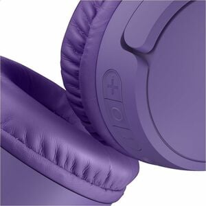 Belkin SOUNDFORM Mini Wired/Wireless On-ear, Over-the-head Stereo Headset - Purple - Binaural - Circumaural - Bluetooth - 